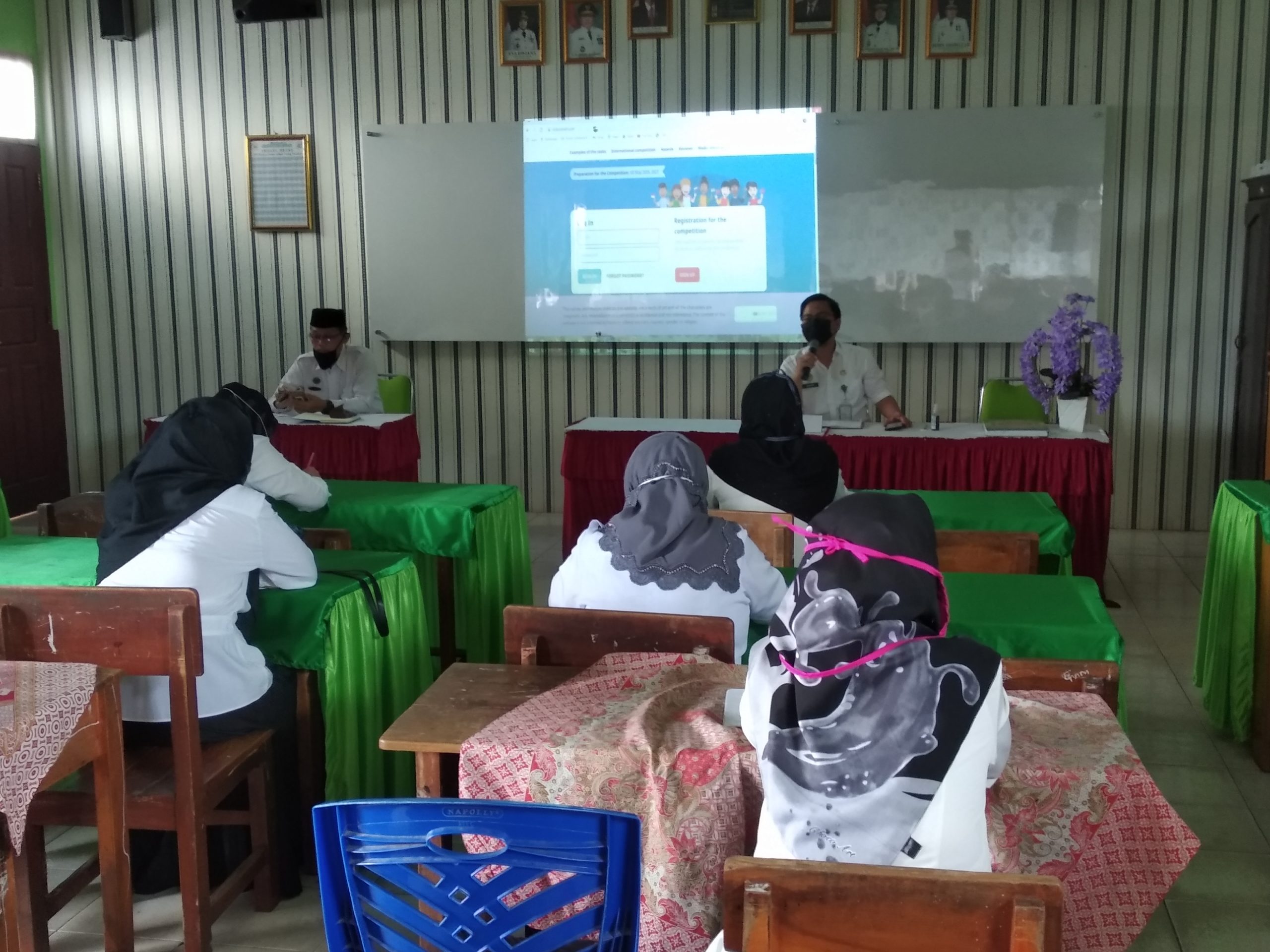 Junaidy, S.Pd.,M.Kes Pimpin Rapat Koordinasi MIN 5 Bandar Lampung Guna Sambut PPDB Tahun Ajaran 2021-2022