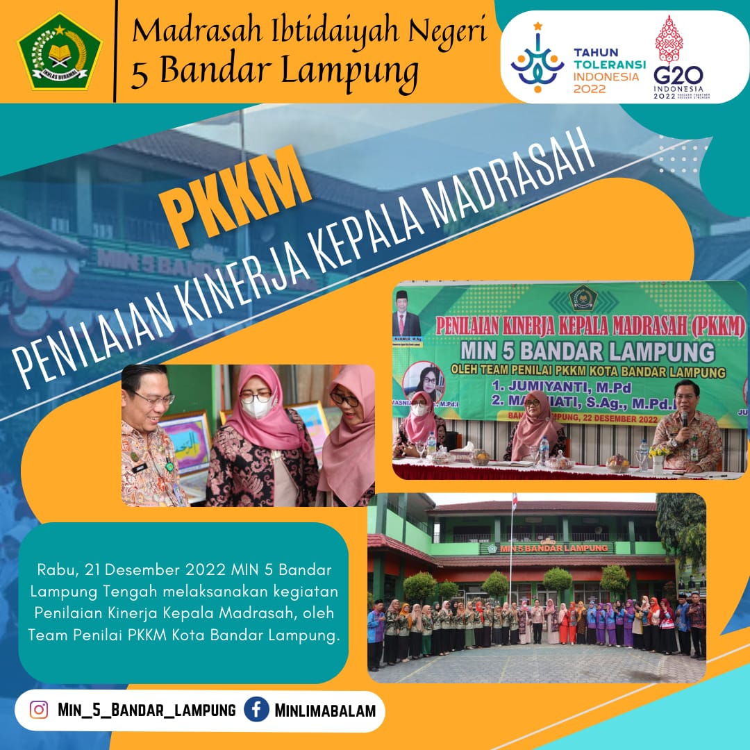 Penilaian Kinerja Kepala Madrasah MIN 5 Bandar Lampung